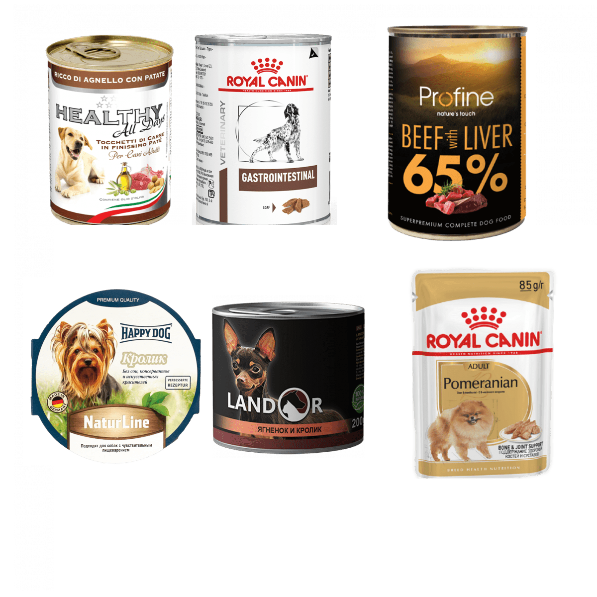 Влажный корм для собак