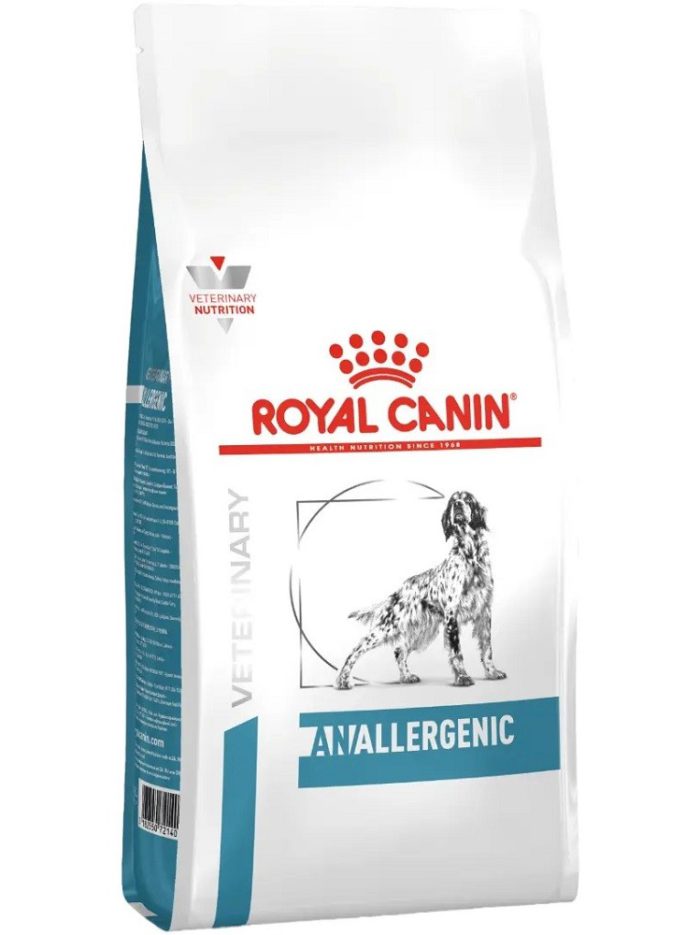 royal canin anallergenic dog для собак 3 кг