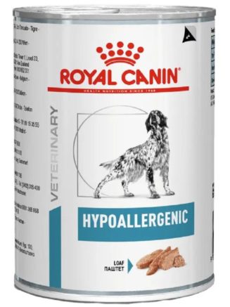 royal canin hypoallergenic canine cans для собак 400 г