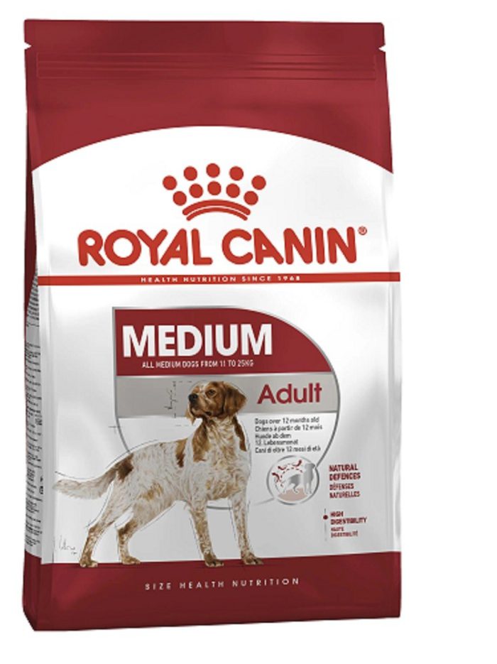 royal canin medium adult для собак 15 кг