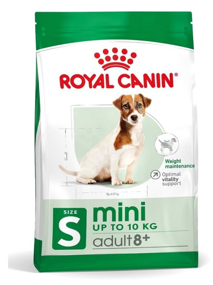 royal canin mini adult 8+ для собак возрастом от 8 до 12 лет 800 г