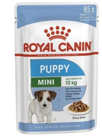 royal canin mini puppy для щенков в соусе 12х85 г