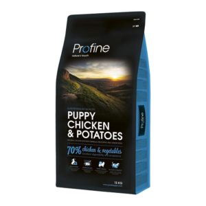 profine puppy chicken potatoes для щенков с курицей 15 кг