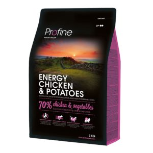 profine energy chicken potatoes для собак с курицей 15 кг