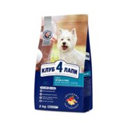 Клуб 4 Лапы premium с ягненком для собак 2 кг