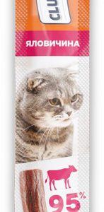 Клуб 4 Лапы premium Мясная палочка с говядиной для кошек 10х5 г