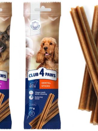 Клуб 4 Лапы premium dental sticks для собак крупных пород 117 г