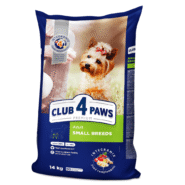 Клуб 4 Лапы premium small breeds для собак 14 кг