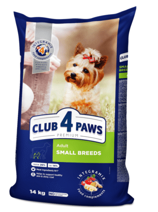 Клуб 4 Лапы premium small breeds для собак 14 кг