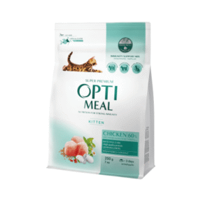 optimeal kittens chicken для котят с курицей 200 г
