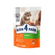 Клуб 4 Лапы premium chicken для кошек с курицей 300 г