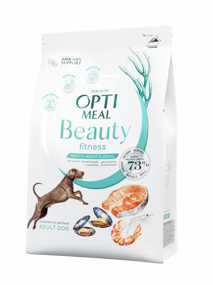 optimeal dog beauty fitness для собак поддержания здоровья суставов 1.5 кг