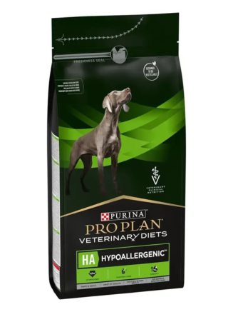 purina veterinary diets ha hypoallergenic canine для собак при пищевой аллергии с курицей 1.3 кг