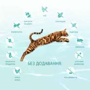 optimeal cat beauty fitness для кошек из морепродуктов 1.5 кг