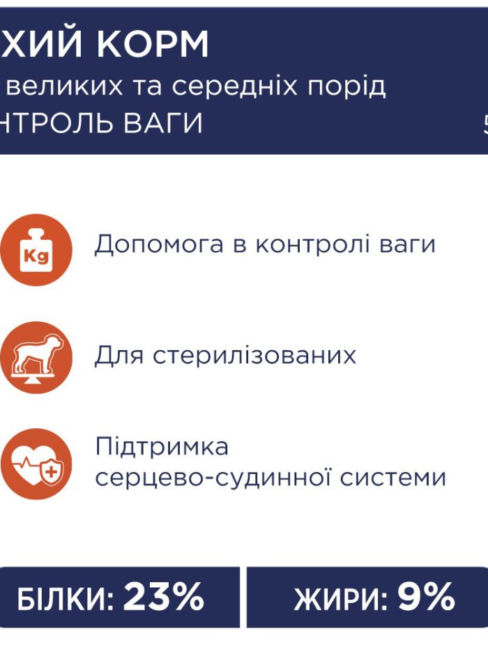 Клуб 4 Лапы premium light для собак средних и больших пород с индейкой 5 кг