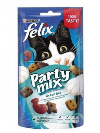 Лакомство felix party mix ocean для кошек 80г