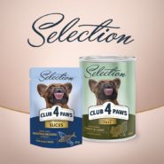 Клуб 4 Лапы premium selection Паштет с курицей и индейкой длясобак 400 г