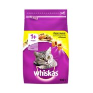 whiskas для кошек с курицей 800 г