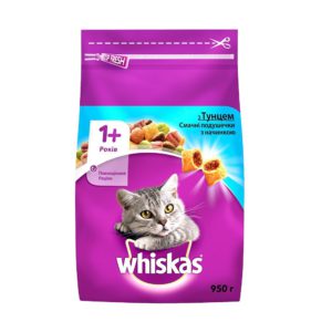 whiskas для кошек с тунцом 300 г