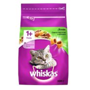whiskas для кошек с ягненком 300 г
