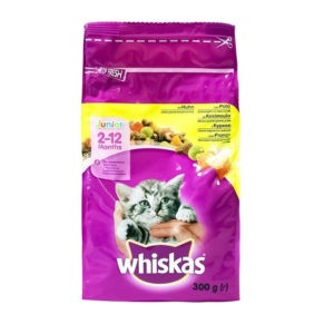 whiskas с курицей для котят 14 кг