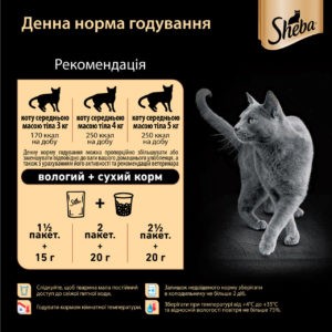 sheba slices для кошек с говядиной в соусе 28*85 г
