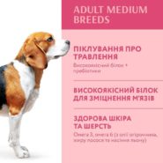 optimeal medium для собак средних пород с индейкой 4 кг
