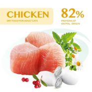 optimeal cat chicken для кошек с курицей 200 г