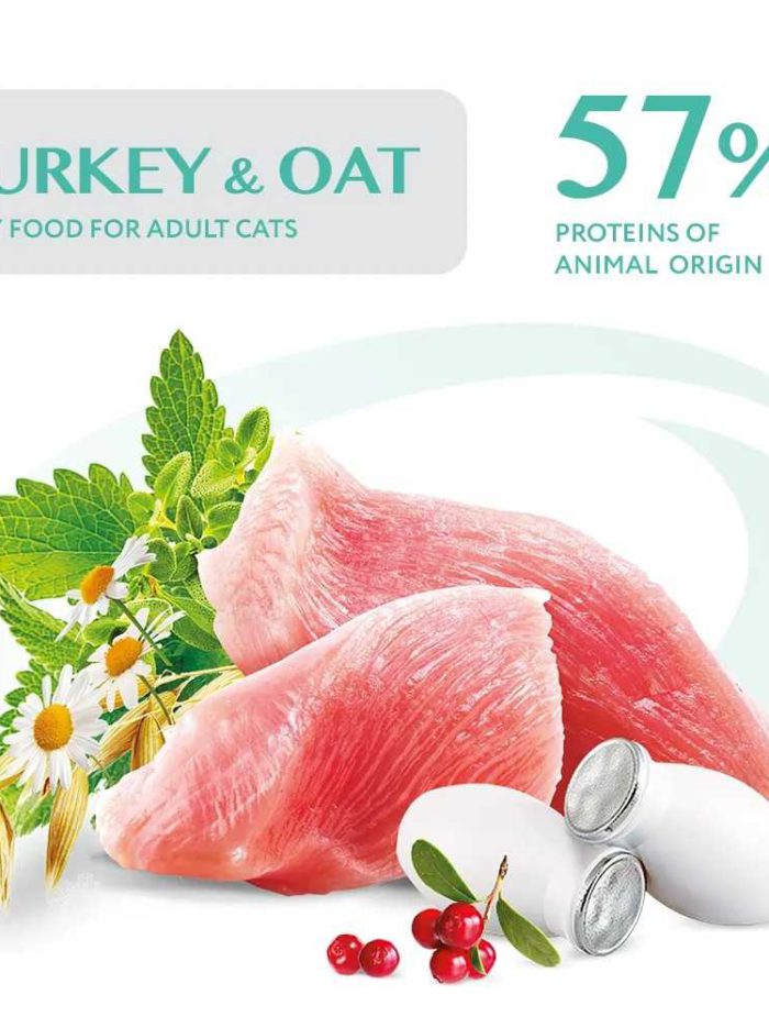 optimeal sterilised turkey для стерилизованных кошек с индейкой 200 г