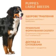 optimeal puppy large для щенков крупных пород с индейкой 12 кг