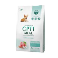 optimeal puppies для щенков с индейкой 4 кг