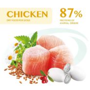 optimeal maxi для собак крупных пород с курицей 12 кг