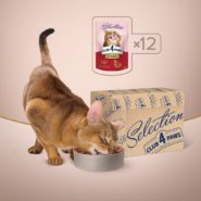 Клуб 4 Лапы premium Полосочки с кроликом в соусе для кошек 12х85 г