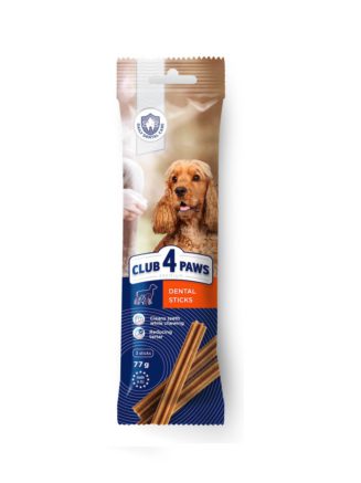 Клуб 4 Лапы premium dental sticks для собак средних пород 77 г