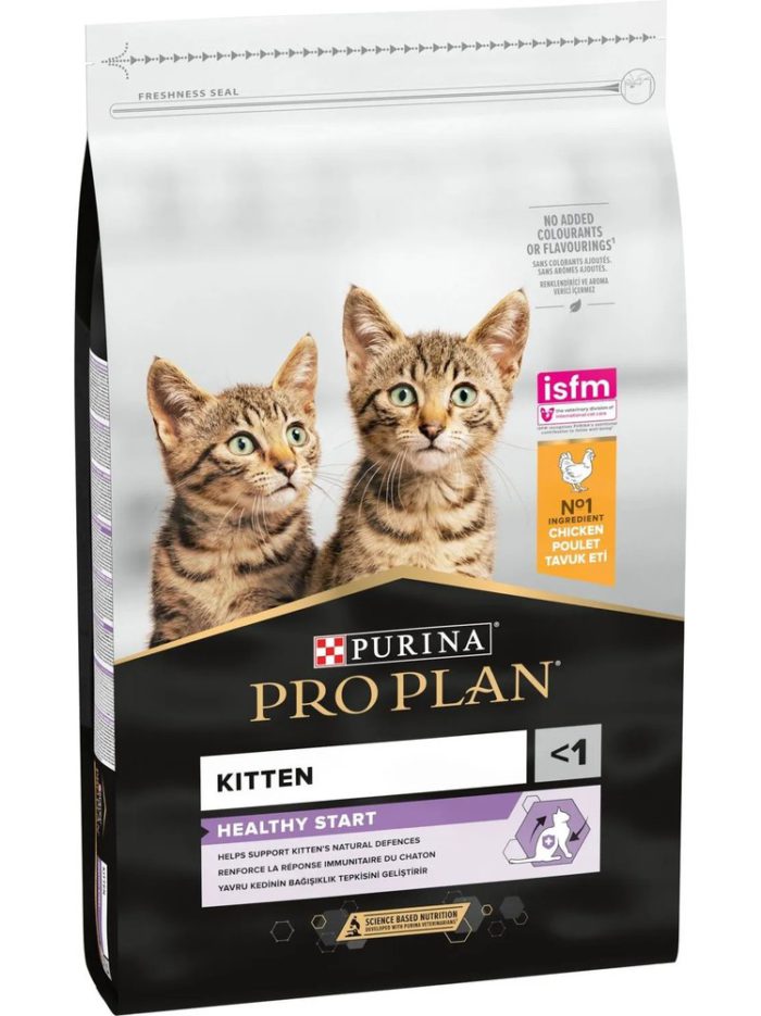 purina pro plan kitten healthy start chicken для котят с курицей 10 кг
