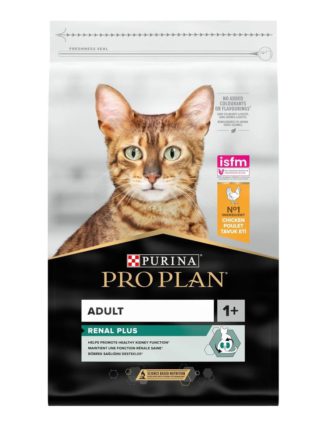 purina pro plan cat adult renal plus chicken для кошек с курицей 10 кг