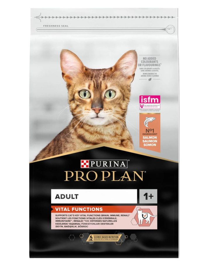 purina pro plan cat adult vital functions salmon для кошек с лососем 10 кг