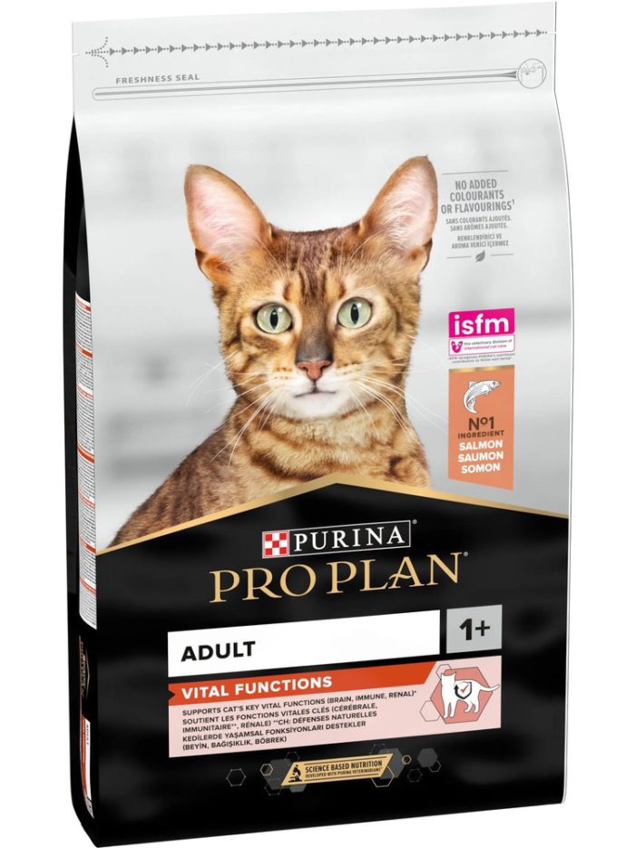 purina pro plan cat adult vital functions salmon для кошек с лососем 10 кг
