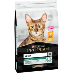 purina pro plan cat adult renal plus chicken для кошек с курицей 1.5 кг