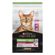purina pro plan cat adult sterilised duck для стерилизованных кошек с уткой 1.5 кг