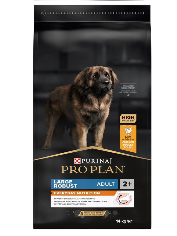 purina pro plan dog adult large robust everyday nutrion для собак с курицей 14 кг