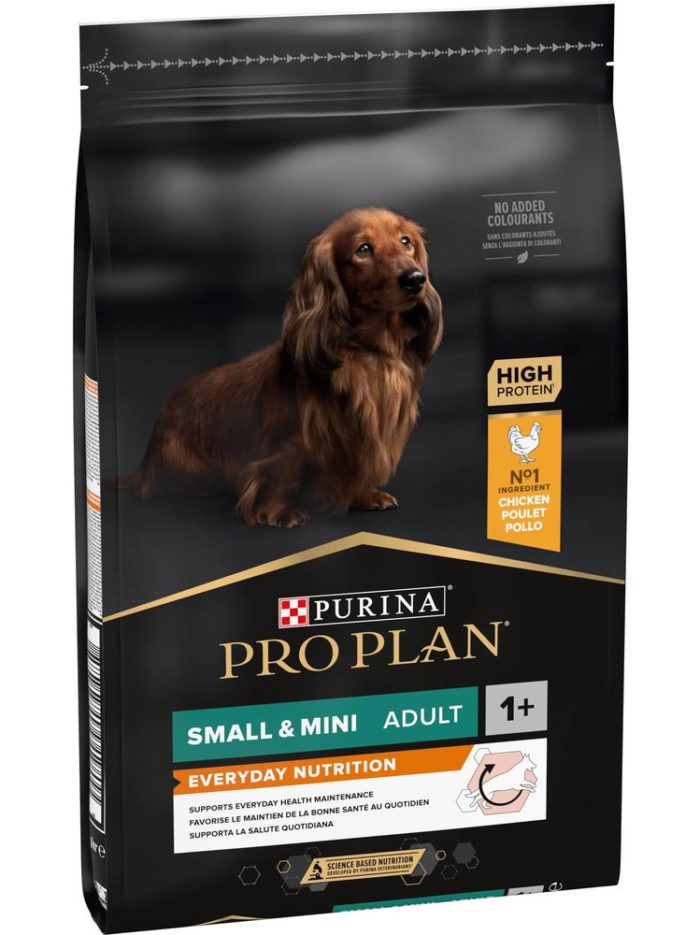purina pro plan dog adult small & mini everyday nutrion для собак пород курица 7 кг