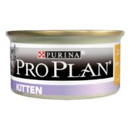 purina pro plan junior паштет с индейкой для котят 24х85 г