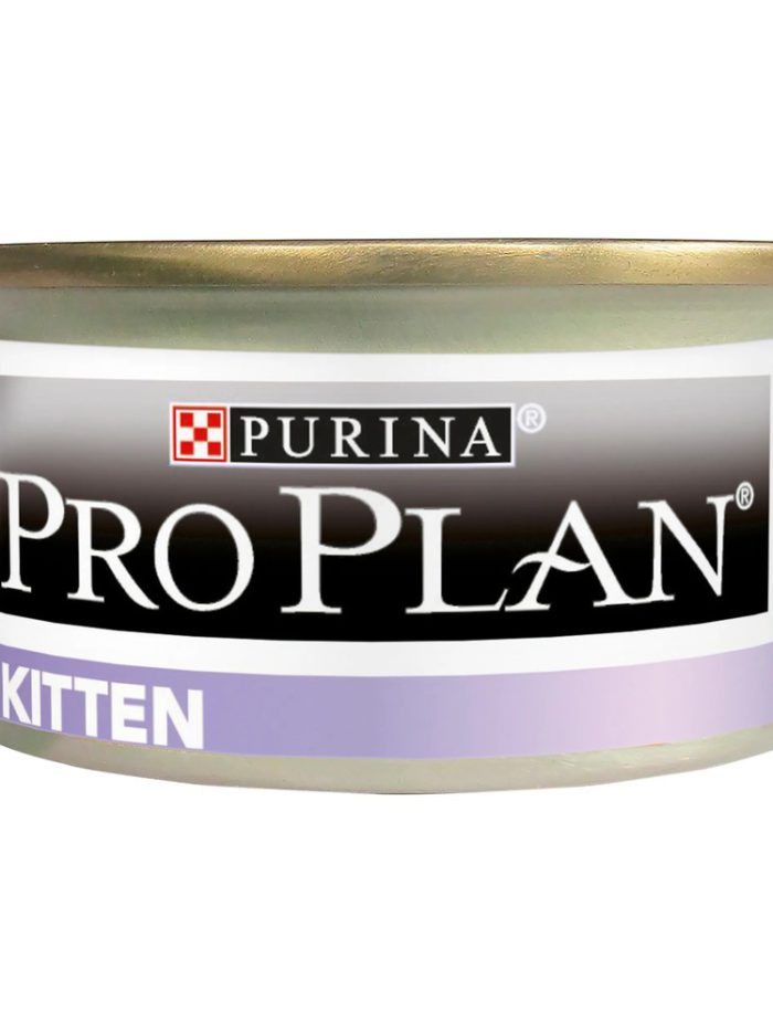 purina pro plan junior паштет с индейкой для котят 24х85 г