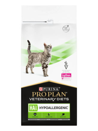 purina veterinary diets ha hypoallergenic feline для кошек при аллергии 1.3 кг