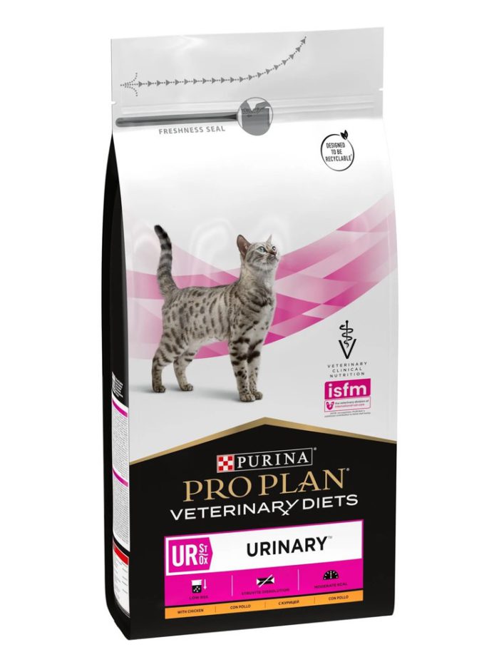 purina veterinary diets ur urinary feline для кошек 1.5 кг