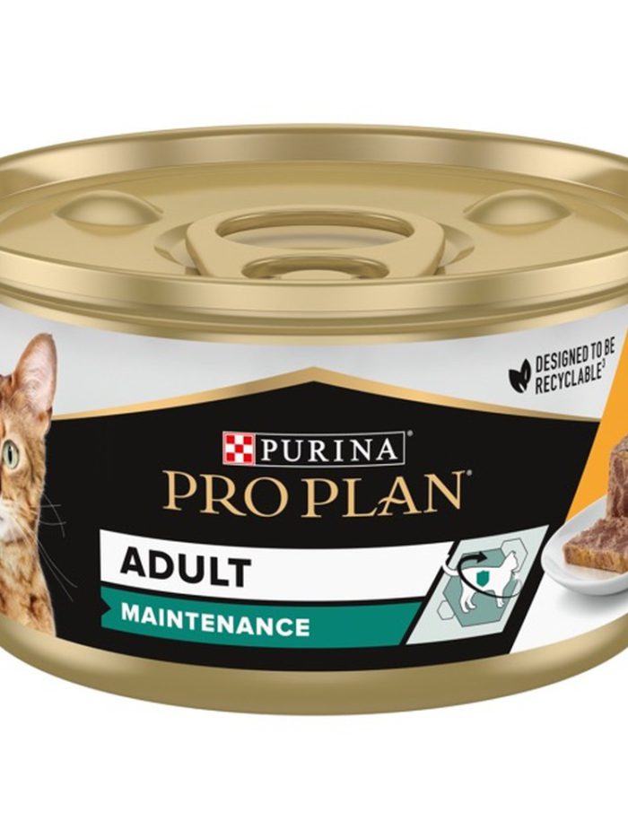 purina pro plan adult maintenance кусочки в паштете с курицей для взрослых кошек 85 г