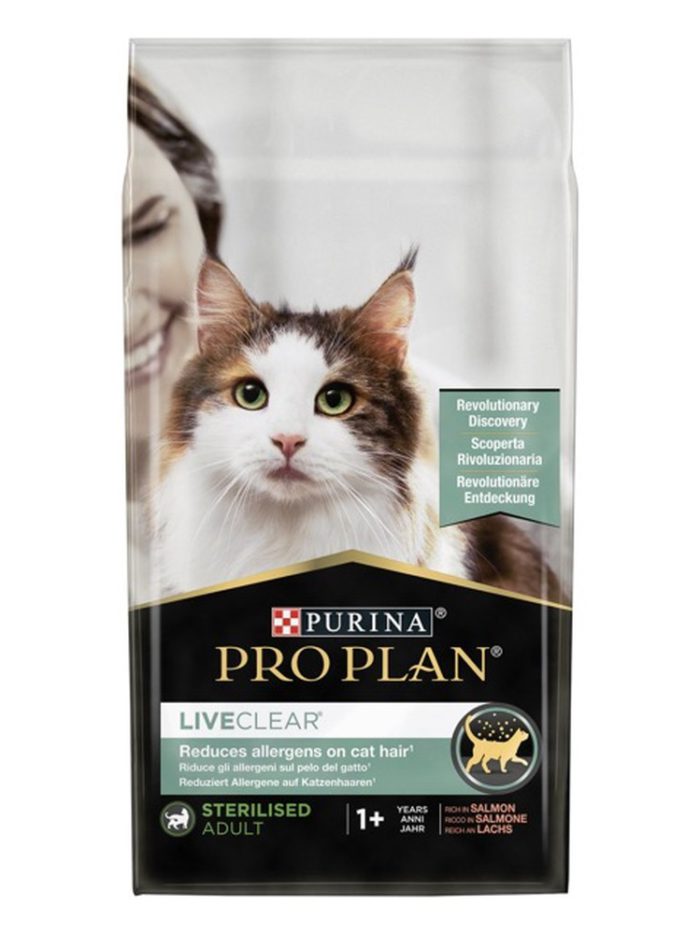 purina pro plan liveclear kitten turkey для котят с индейкой 1.4 кг