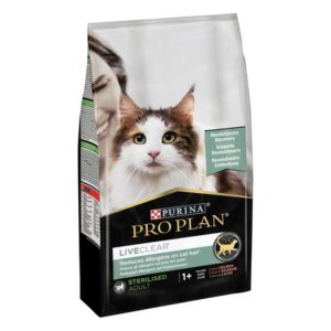 purina pro plan liveclear kitten turkey для котят с индейкой 1.4 кг