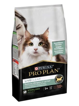 purina pro plan liveclear kitten turkey для котят с индейкой 1.4 кг